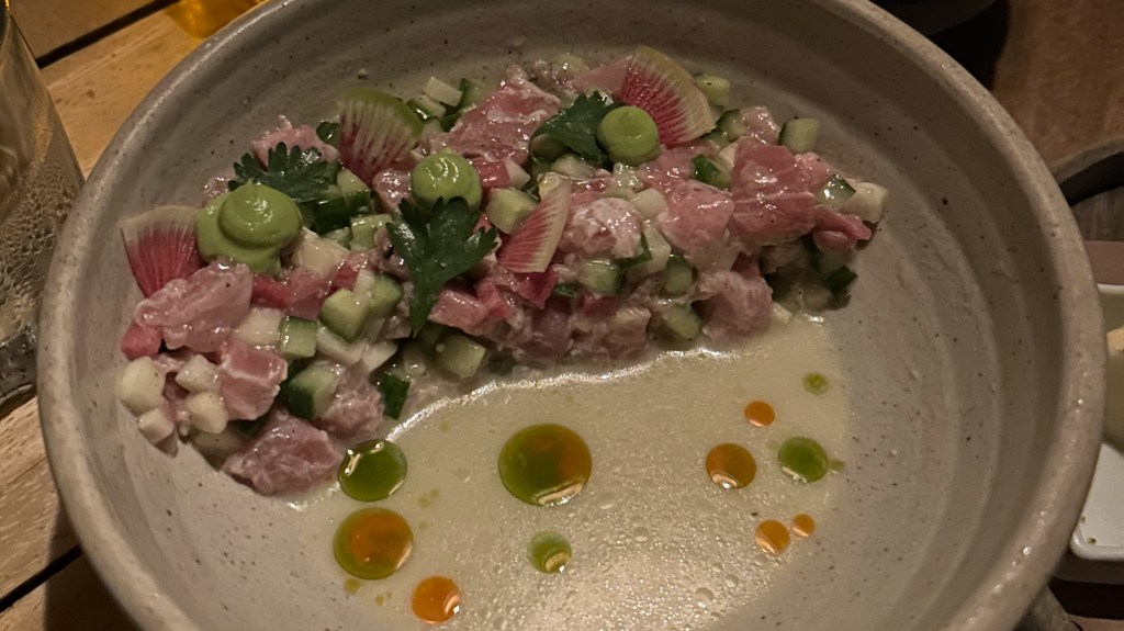 Overwhelmed by Ceviche